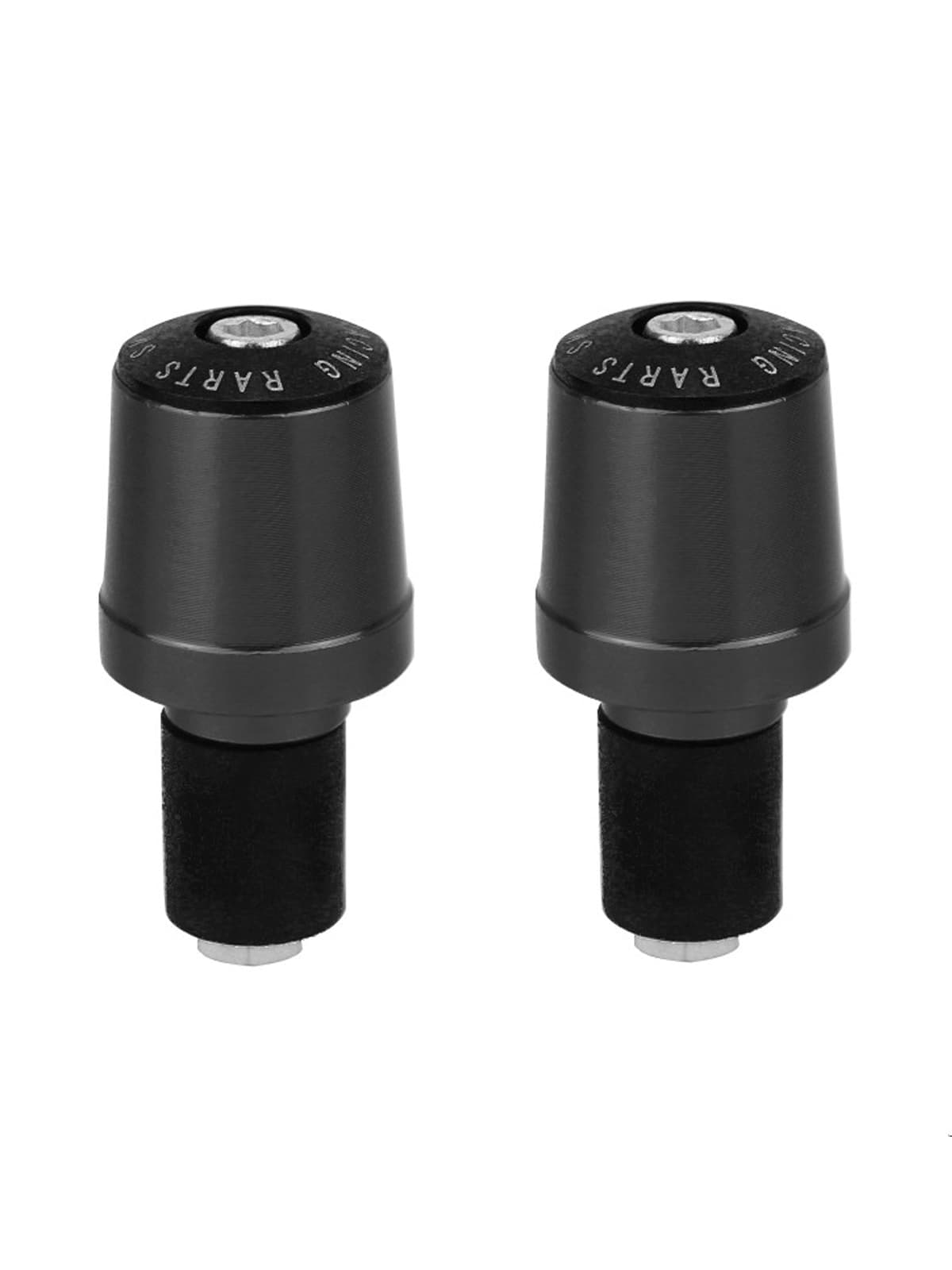 Грузики руля (комплект) для мотоцикла торцевые грузики-слайдеры под 22 руль